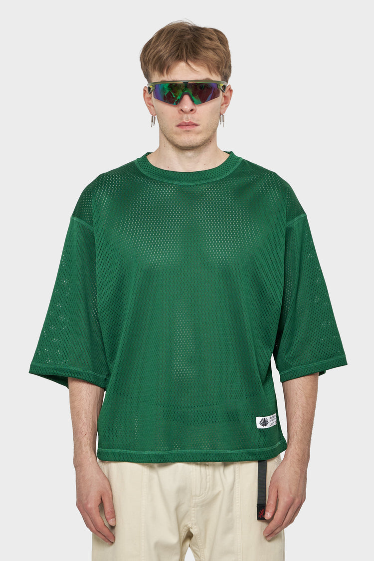 men#@Футболка MESH JERSEY зелена