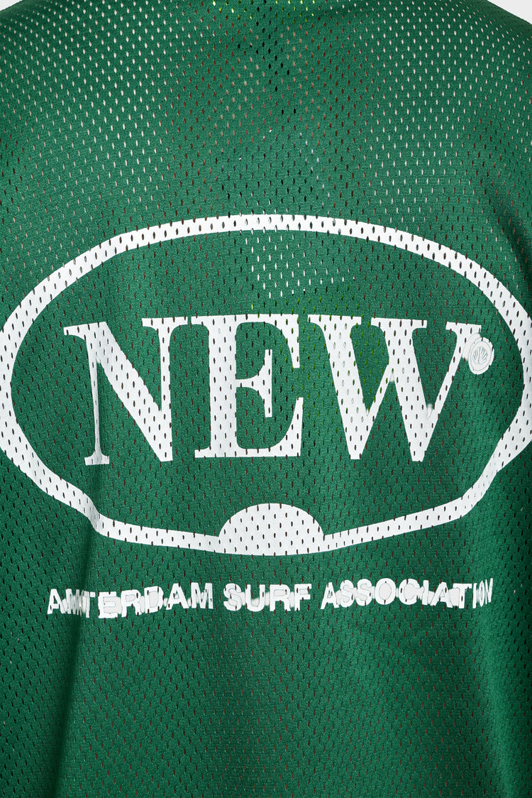Футболка MESH JERSEY зеленая