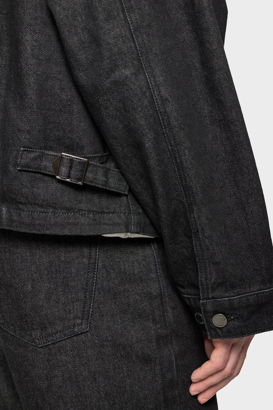 Джинсова сорочка DENIM OVERSHIRT чорна
