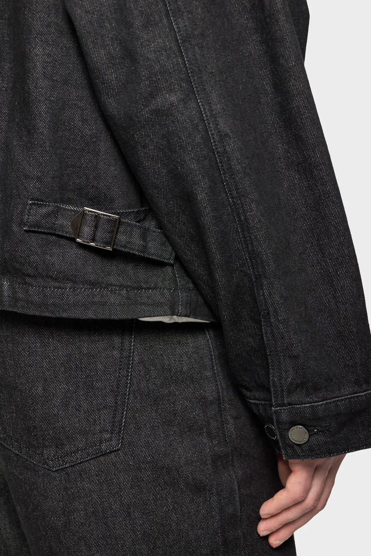Джинсова сорочка DENIM OVERSHIRT чорна