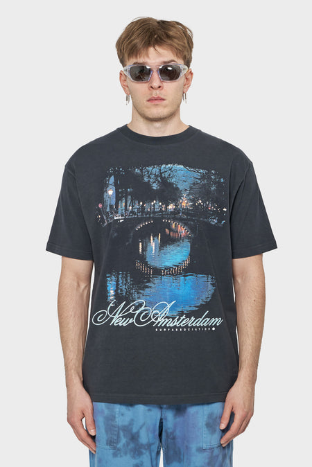 men#@Футболка CITY OF WATER TEE синя