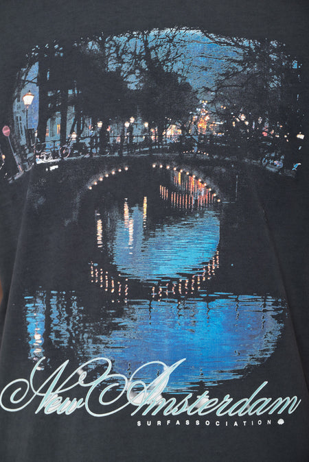 Футболка CITY OF WATER TEE синя