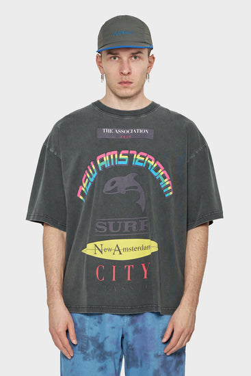 men#@Футболка ANNOUNCEMENT TEE темно-сіра