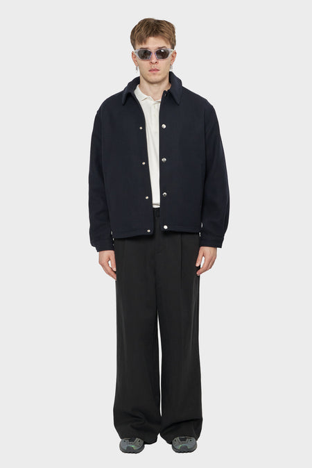 men#@Куртка WOOL COACH JACKET чорна