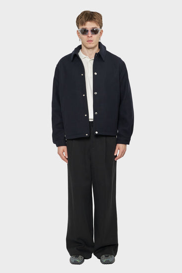 men#@Куртка WOOL COACH JACKET чорна