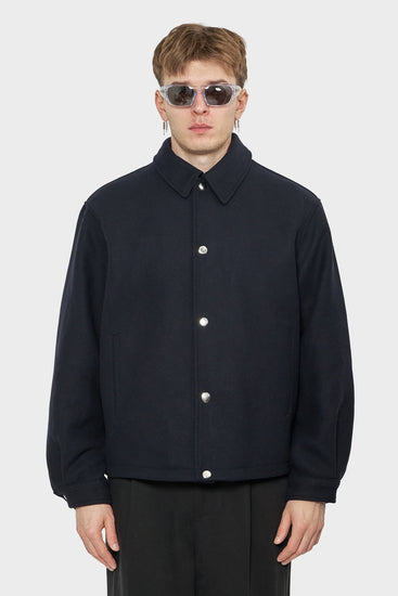 men#@Куртка WOOL COACH JACKET чорна