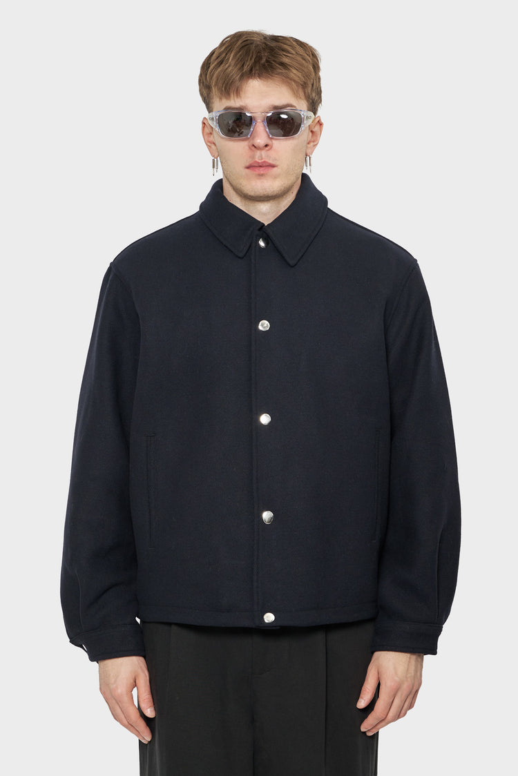 men#@Куртка WOOL COACH JACKET чорна