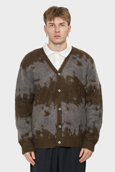 men#@Кардиган MOHAIR SPLATTER CARDIGAN різнокольоровий