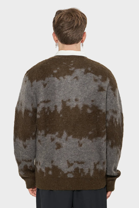 men#@Кардиган MOHAIR SPLATTER CARDIGAN різнокольоровий