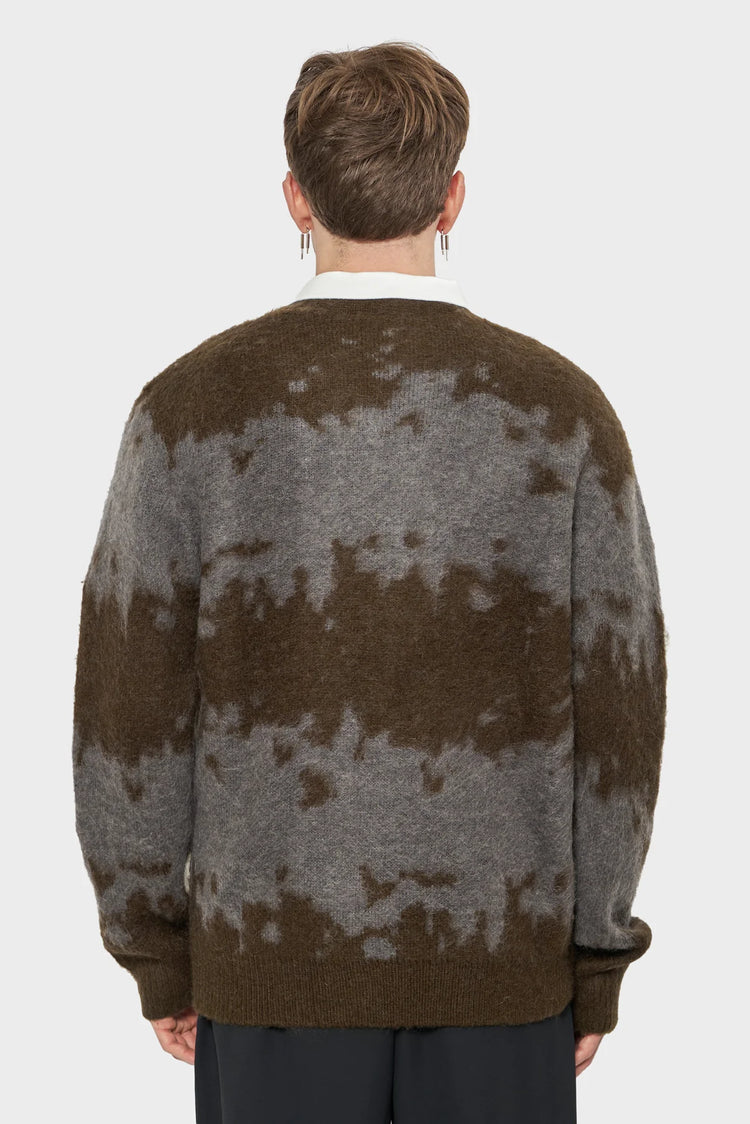 men#@Кардиган MOHAIR SPLATTER CARDIGAN різнокольоровий