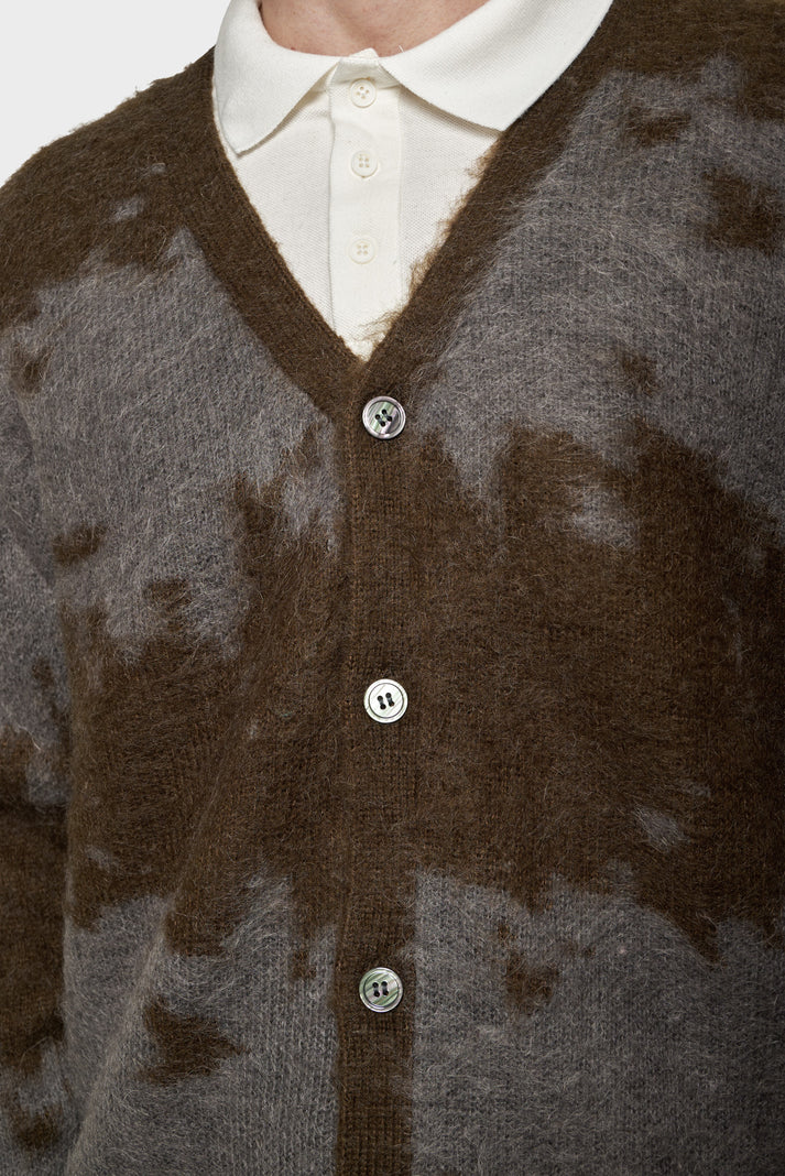 Кардиган MOHAIR SPLATTER CARDIGAN різнокольоровий