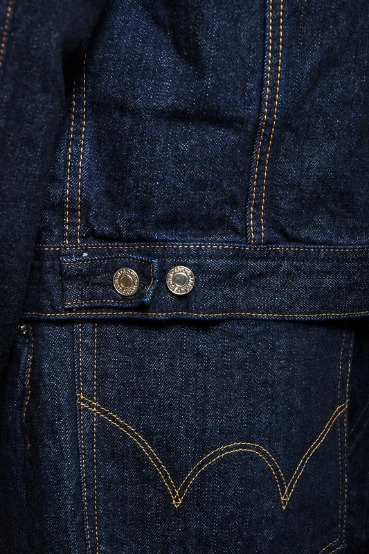 Куртка DENIM JACKET темно-синя