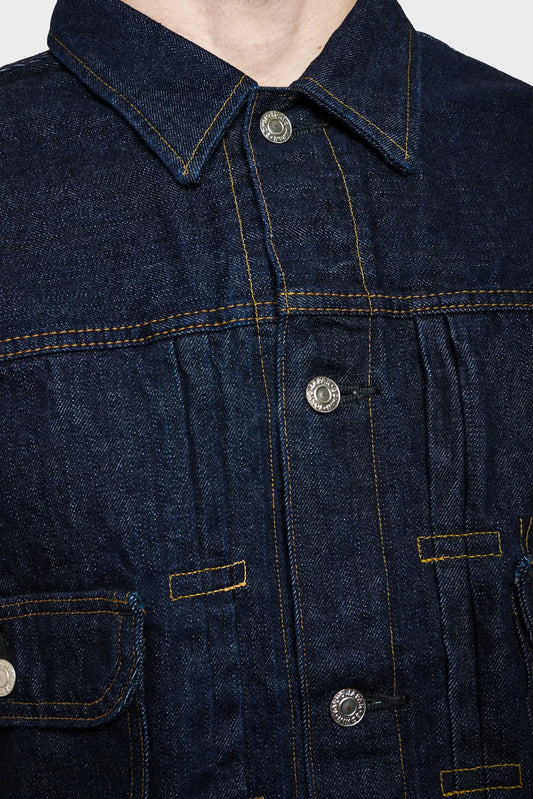 Куртка DENIM JACKET темно-синя