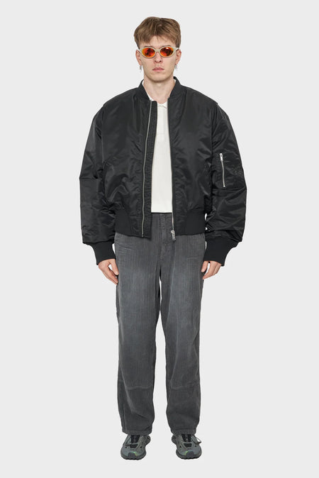 men#@Бомбер HK BOMBER JACKET чорний
