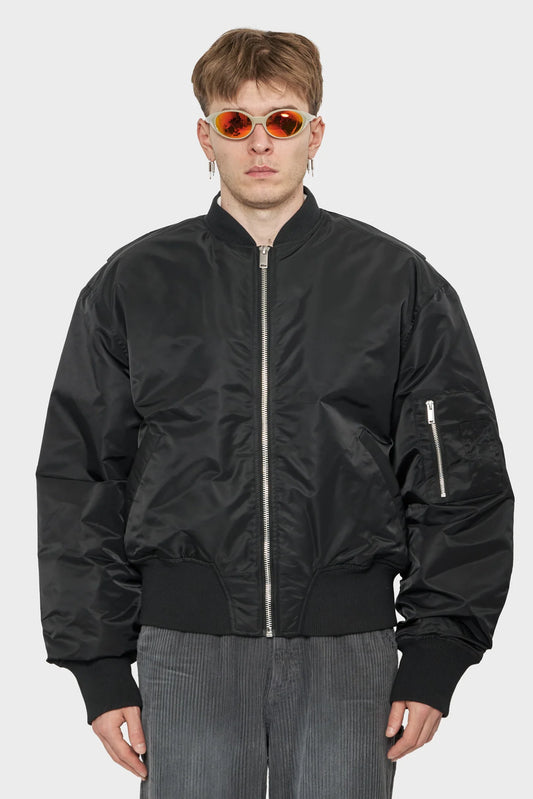 men#@Бомбер HK BOMBER JACKET чорний