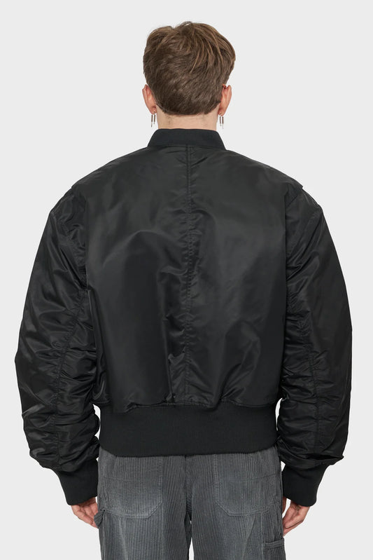 men#@Бомбер HK BOMBER JACKET чорний