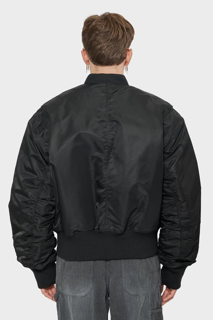 men#@Бомбер HK BOMBER JACKET чорний