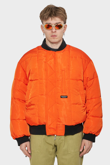 men#@Куртка REVERSIBLE BOMBER JACKET зелена