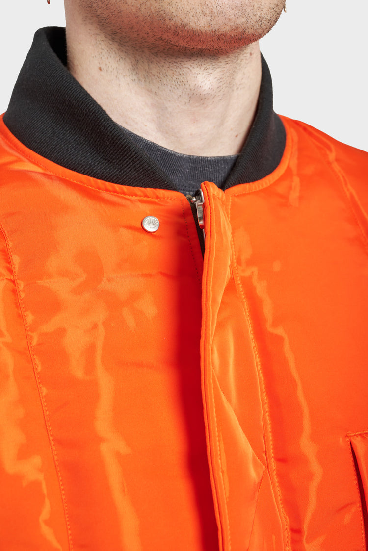 Куртка REVERSIBLE BOMBER JACKET зелена
