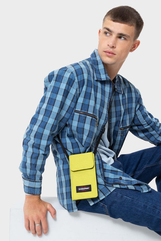 Сумка DALLER POUCH жовто-чорна, купити онлайн в магазині.