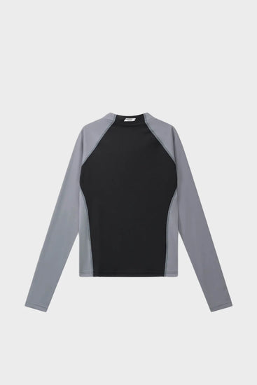 Лонгслів WOMEN'S GRAPHIC JERSEY - LS чорний Фото 2