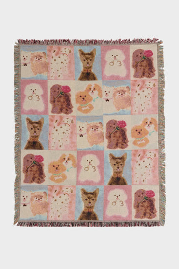 Килим PATCHWORK POOCHES різнокольоровий Photo 1