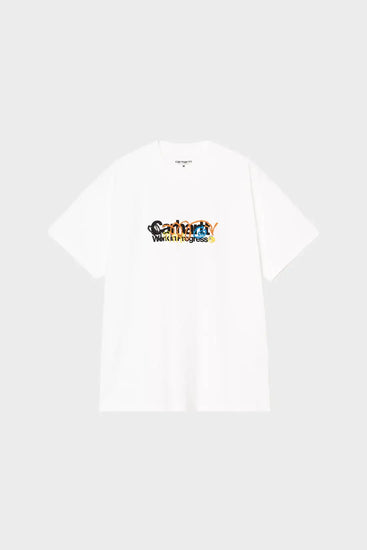 Футболка S/S PRIMARY T-SHIRT біла Фото 1