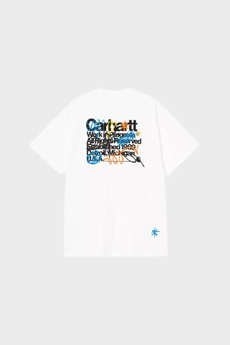 Футболка S/S PRIMARY T-SHIRT біла
