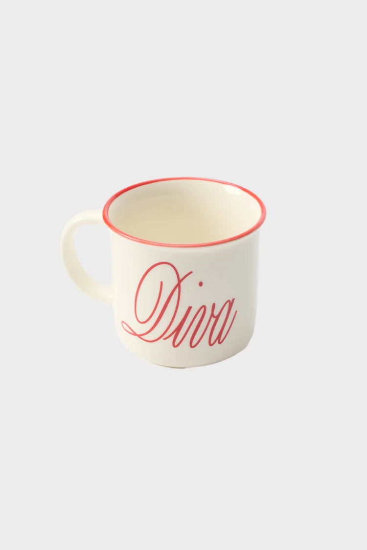 Чашка DRINK UP DIVA біла