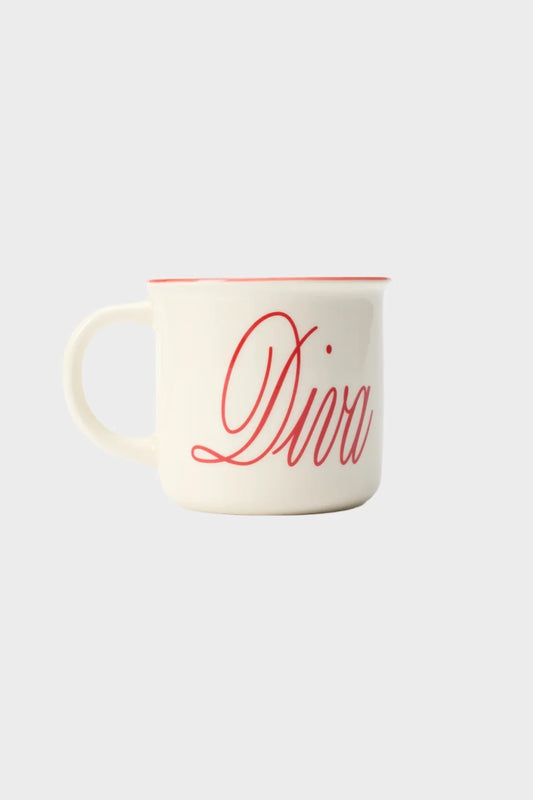 Чашка DRINK UP DIVA біла