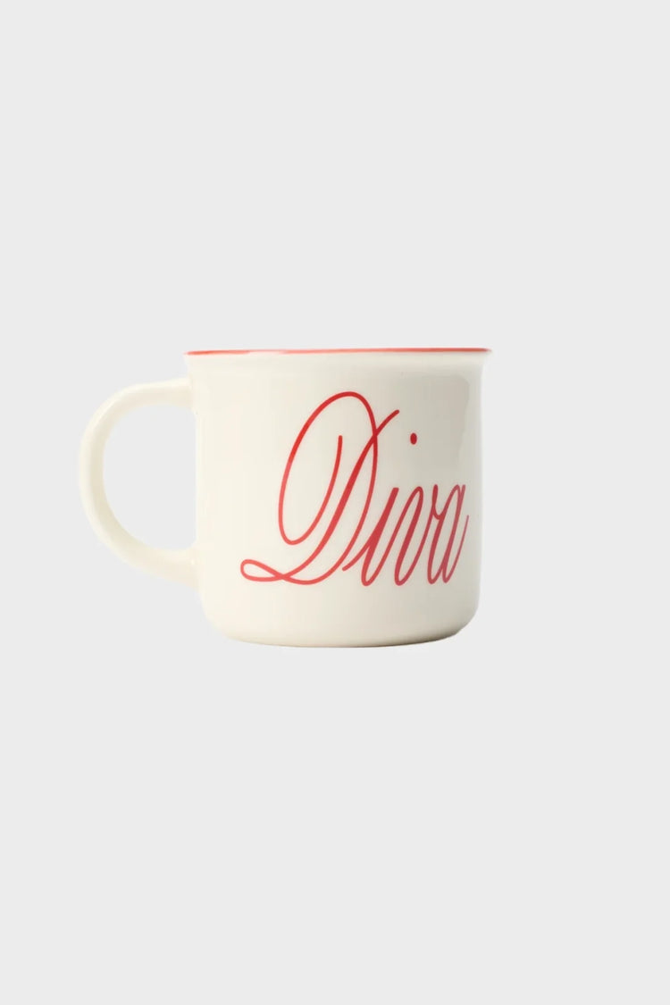 Чашка DRINK UP DIVA біла