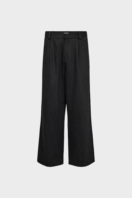 Штани RELAXED TENCEL TROUSERS чорні
