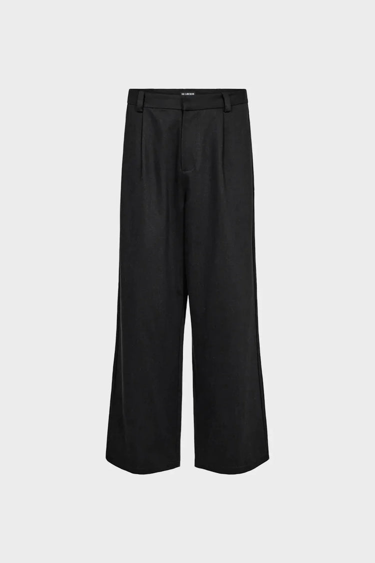Штани RELAXED TENCEL TROUSERS чорні