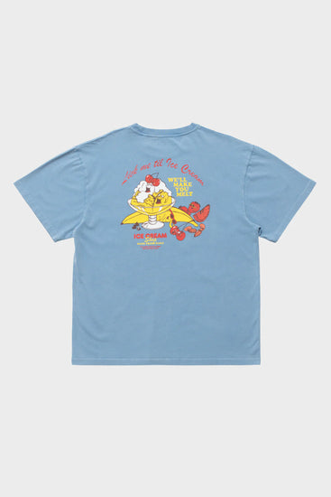 Футболка LICK ME блакитна Фото 2