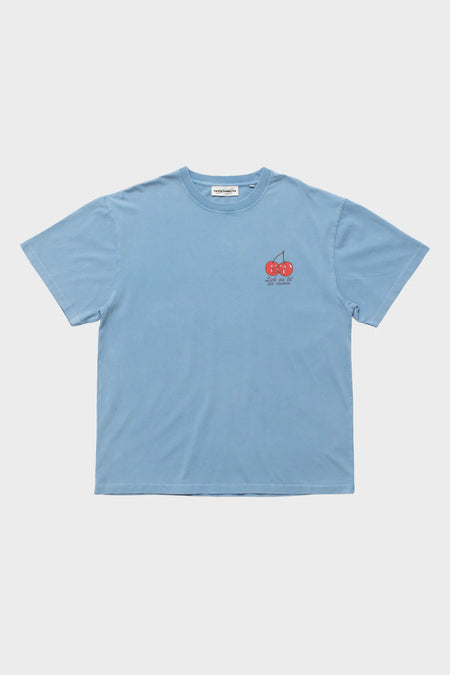 Футболка LICK ME блакитна