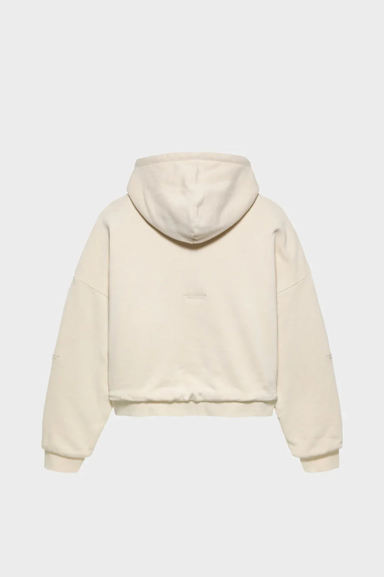 Зіп-худі DOUBLE LAYERED HOODIE біле