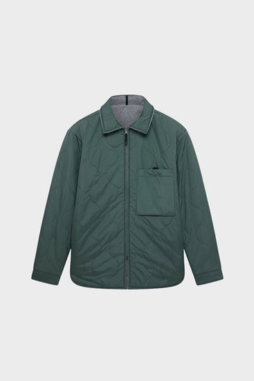 Сорочка OFF-SLOPE SOLID OVERSHIRT сіра/зелена Фото 2