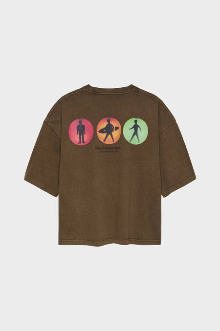 Футболка TRAFFIC TEE коричнева