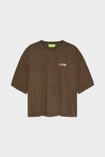 Футболка TRAFFIC TEE коричнева Фото 1