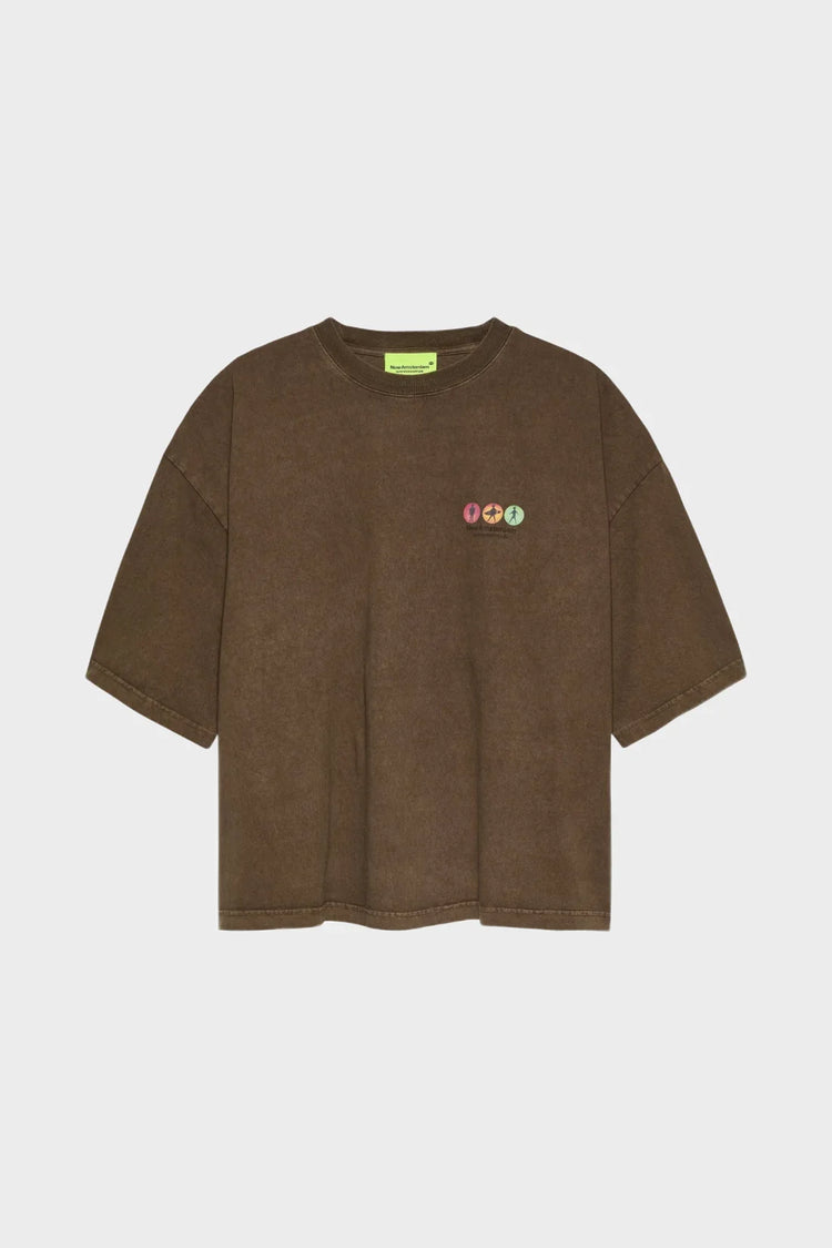 Футболка TRAFFIC TEE коричнева