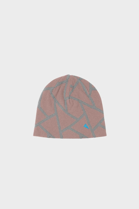 Шапка FINN BEANIE сіро-рожева