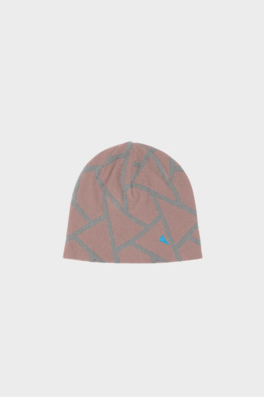 Шапка FINN BEANIE сіро-рожева