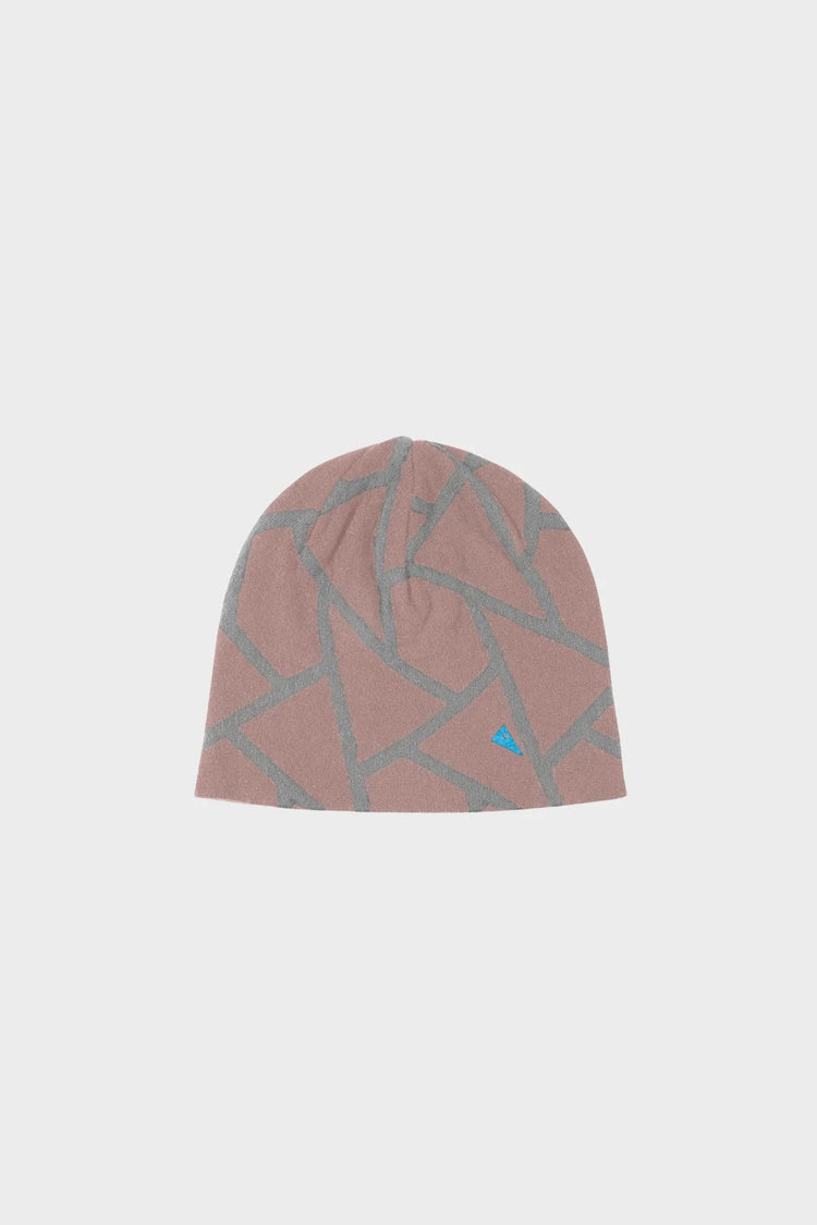 Шапка FINN BEANIE сіро-рожева