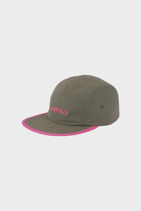 Кепка NYLON GRAMICCI CAP оливково-рожева