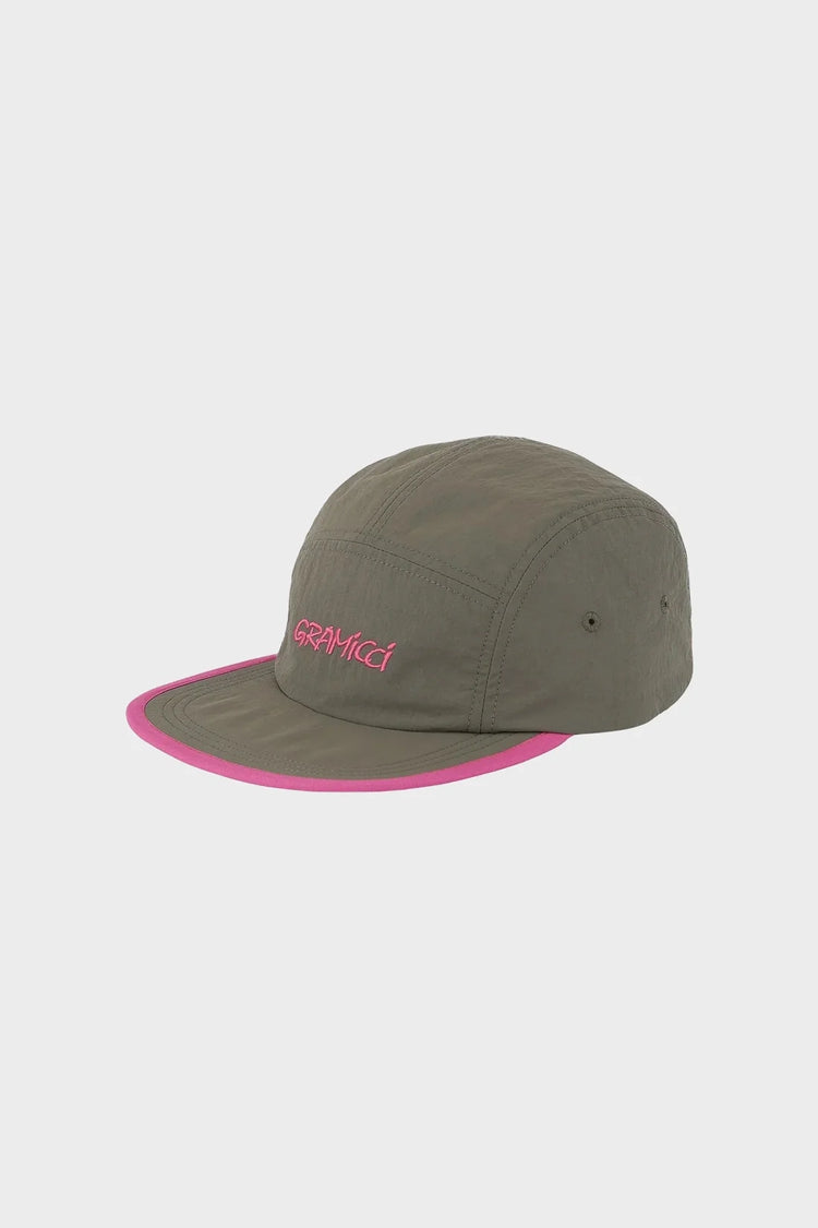 Кепка NYLON GRAMICCI CAP оливково-рожева