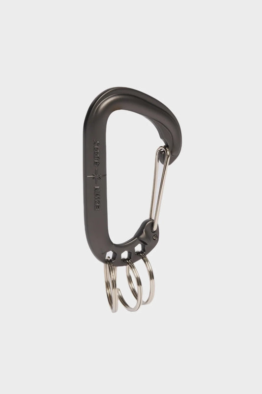 Карабін CARABINER WITH KEY RING чорний
