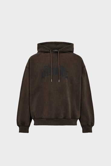 Худі HAPPY LOOSE HOODIE коричневе Photo 1