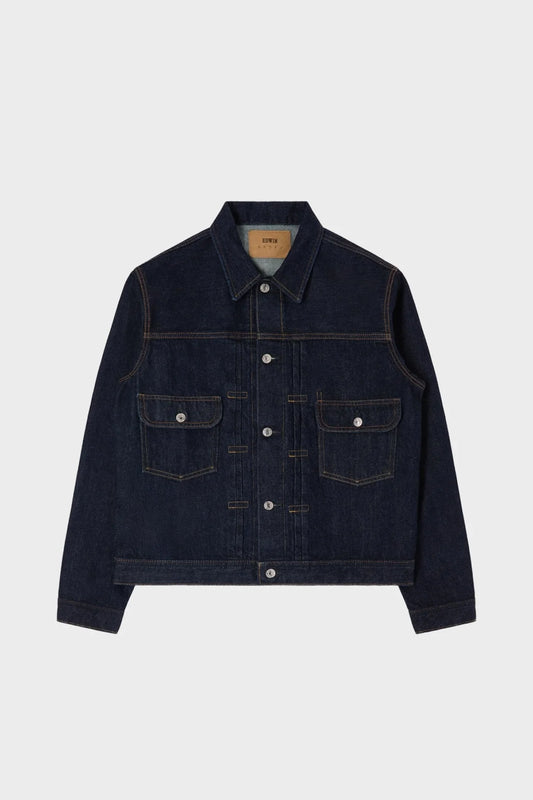 Куртки DENIM JACKET темно-синя