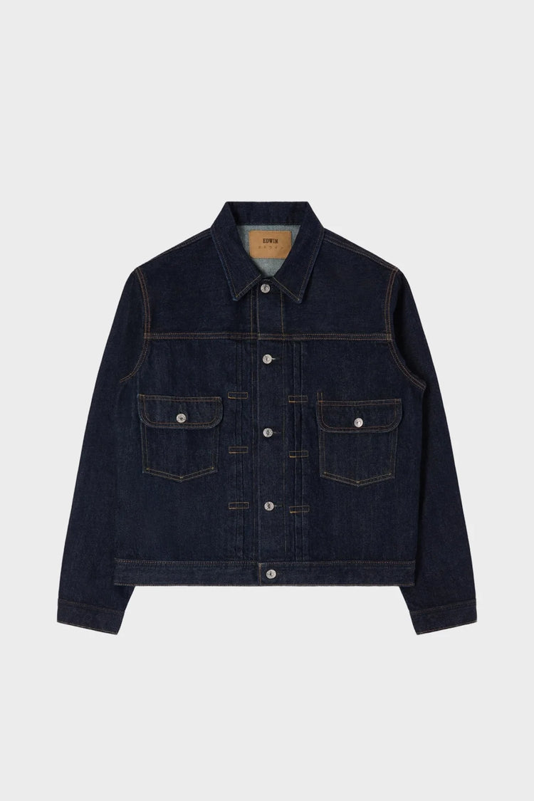 Куртки DENIM JACKET темно-синя