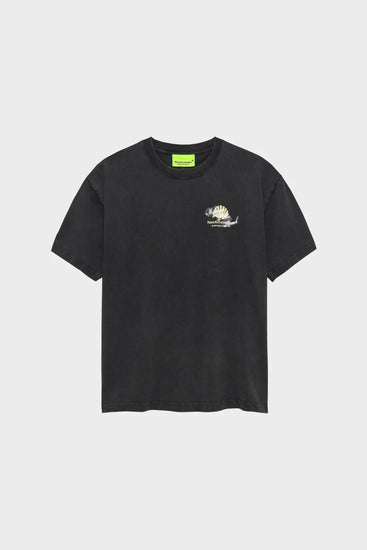 Футболка WELCOME TO PALMBEACH чорна Фото 1